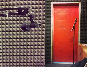 Podcast Studio: Red Door of Doom
